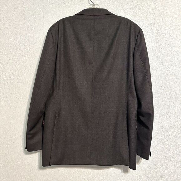 Suitsupply Sienna Canonico Wool Sport Coat Blazer Mens 42R Dark Grey Suit Jacket - Picture 2 of 13